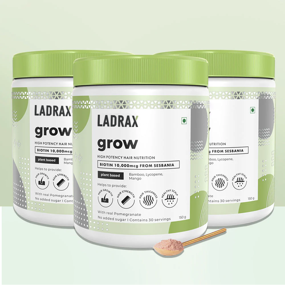 Ladrax GROW - Plant Biotin Hair Vitamins