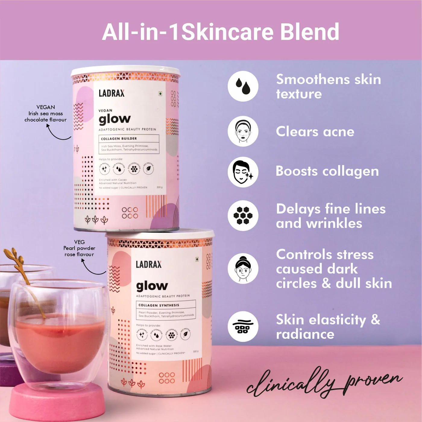 Ladrax GLOW - 360° Beauty Nutrition