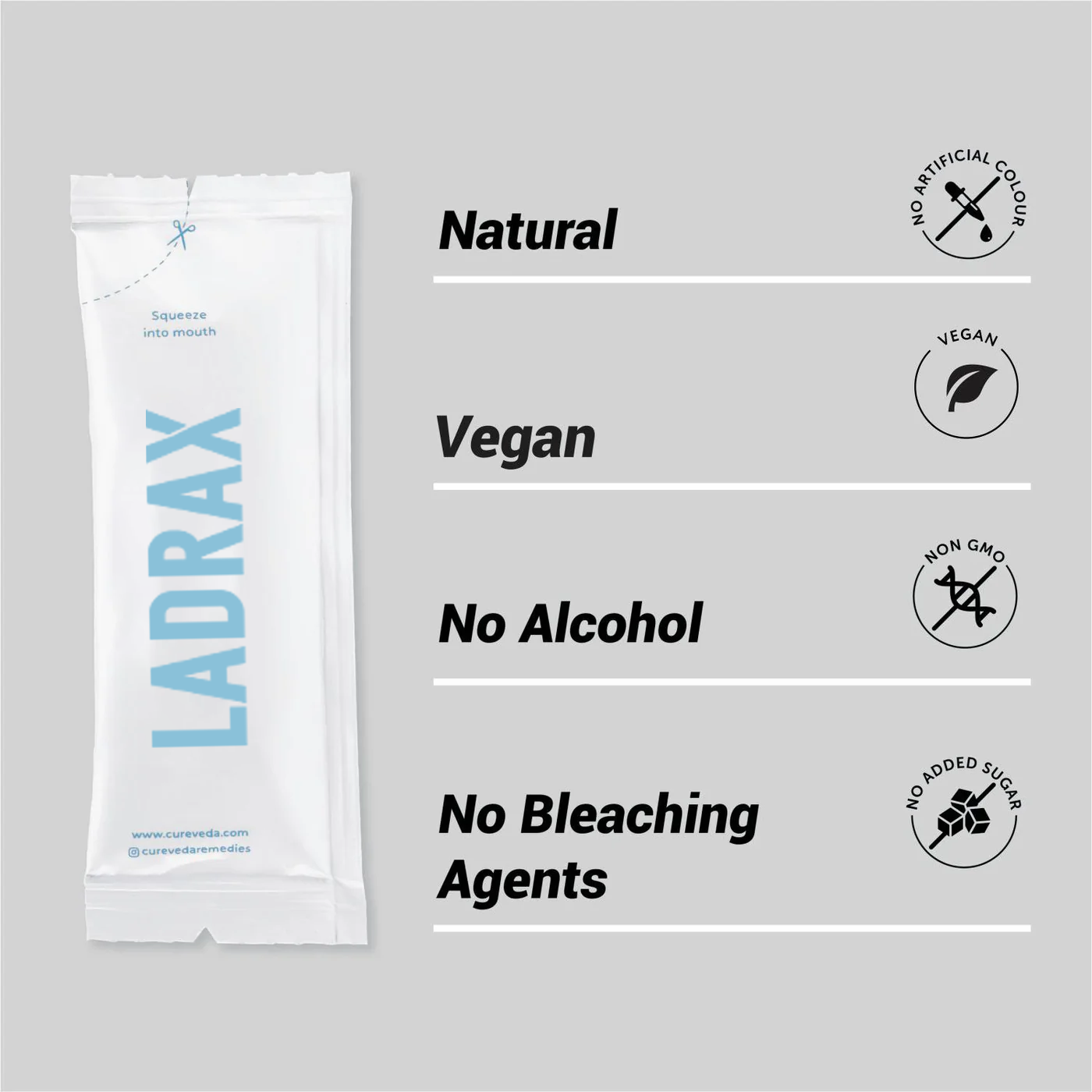 Ladrax Sparkle : Oil Pulling with Coconut Oil