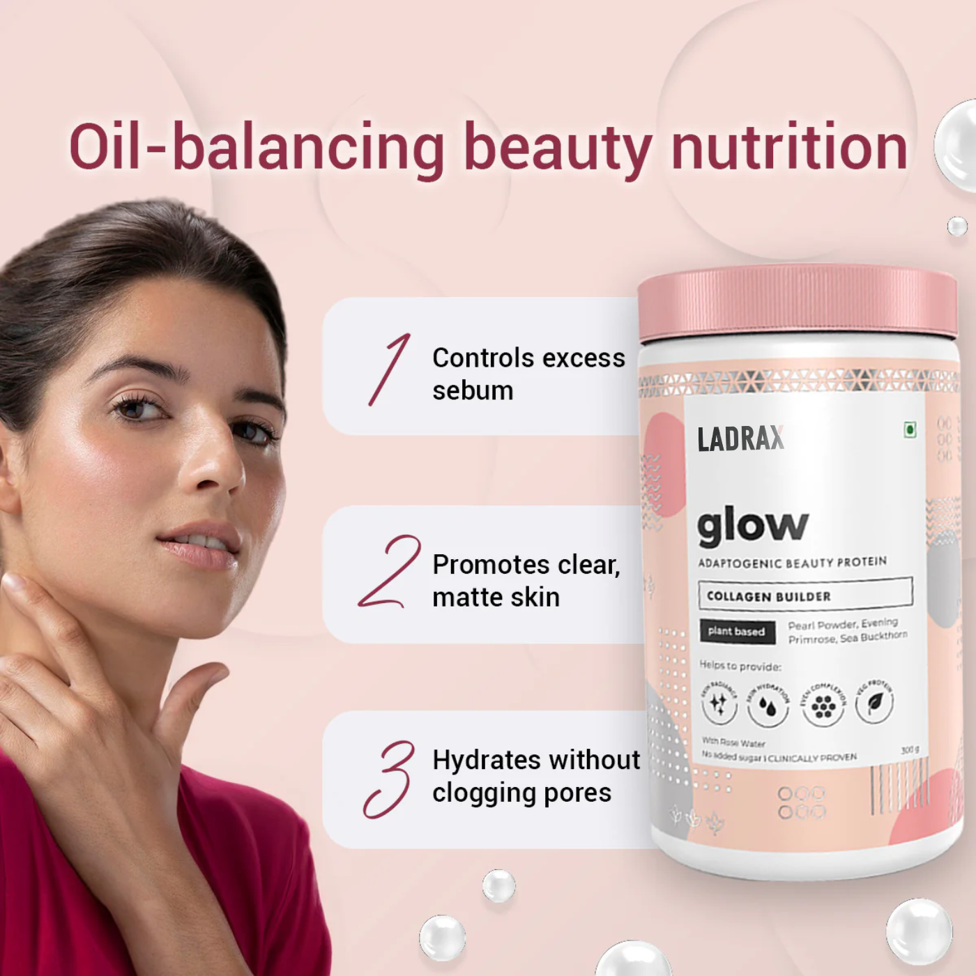 Ladrax GLOW - 360° Beauty Nutrition